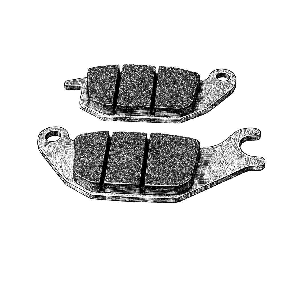 Plaquettes de frein arrière OEM